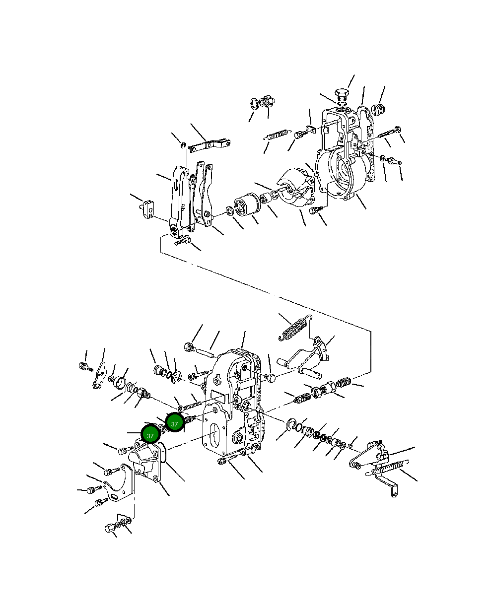Прокладка YMX02651-21540 Komatsu