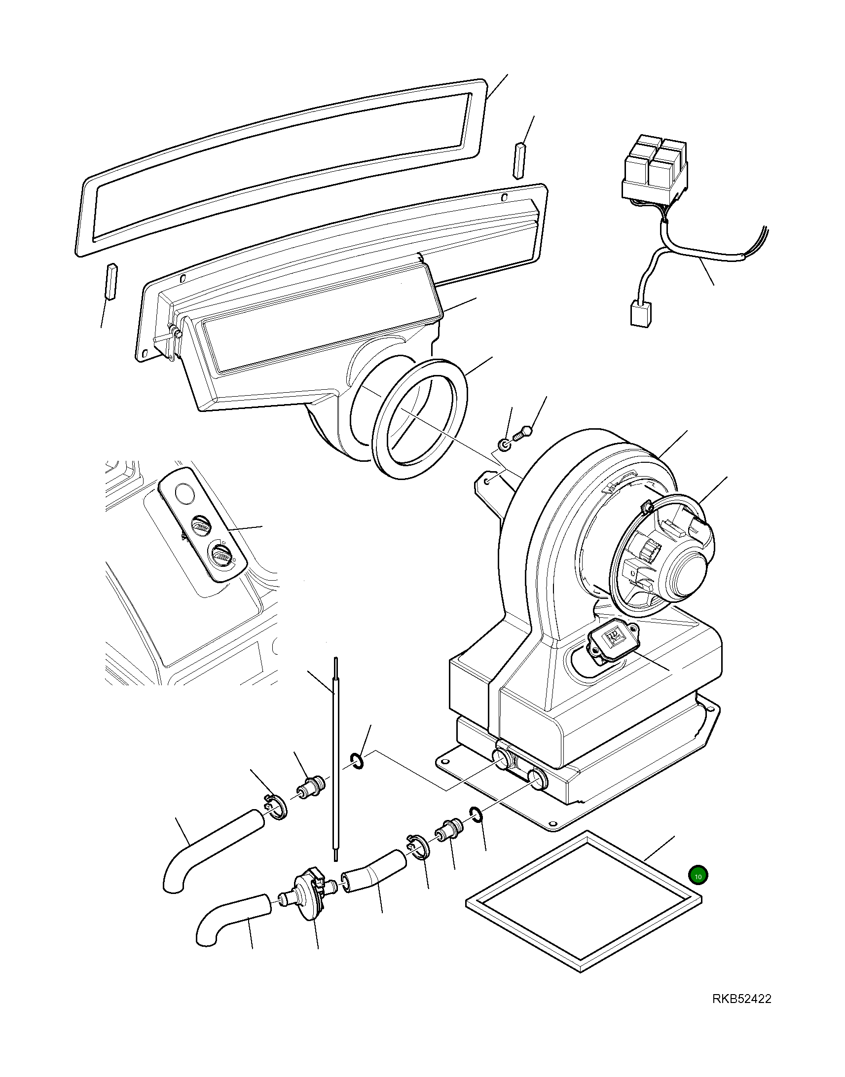 Прокладка @069072 Komatsu