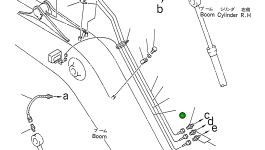 Провод 20Y-06-21310 Komatsu