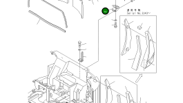 Петля 22F-54-11430 Komatsu