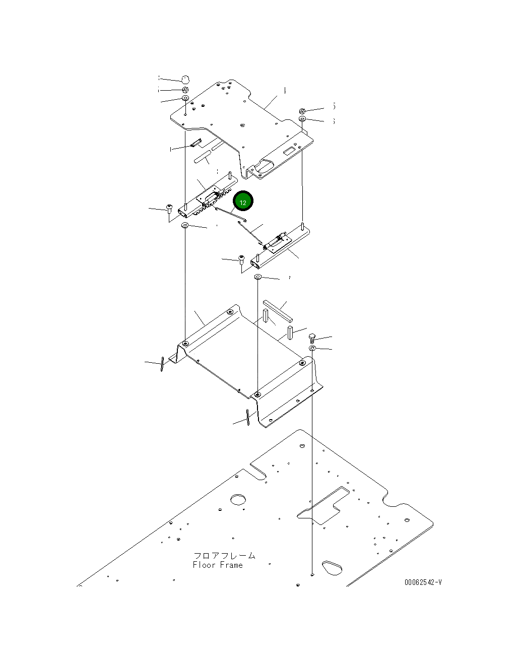 Провод 20Y-43-41891 Komatsu