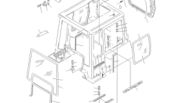 Рама 120-Y79-4810 Komatsu
