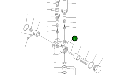Подкачивающий насос, в сборе DK105220-5360 Komatsu