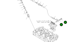 Прокладка 454-040 Komatsu