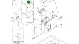 Пластина 23B-43-34573 Komatsu