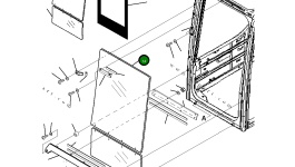 Поликарбонат 20Y-958-B760 Komatsu