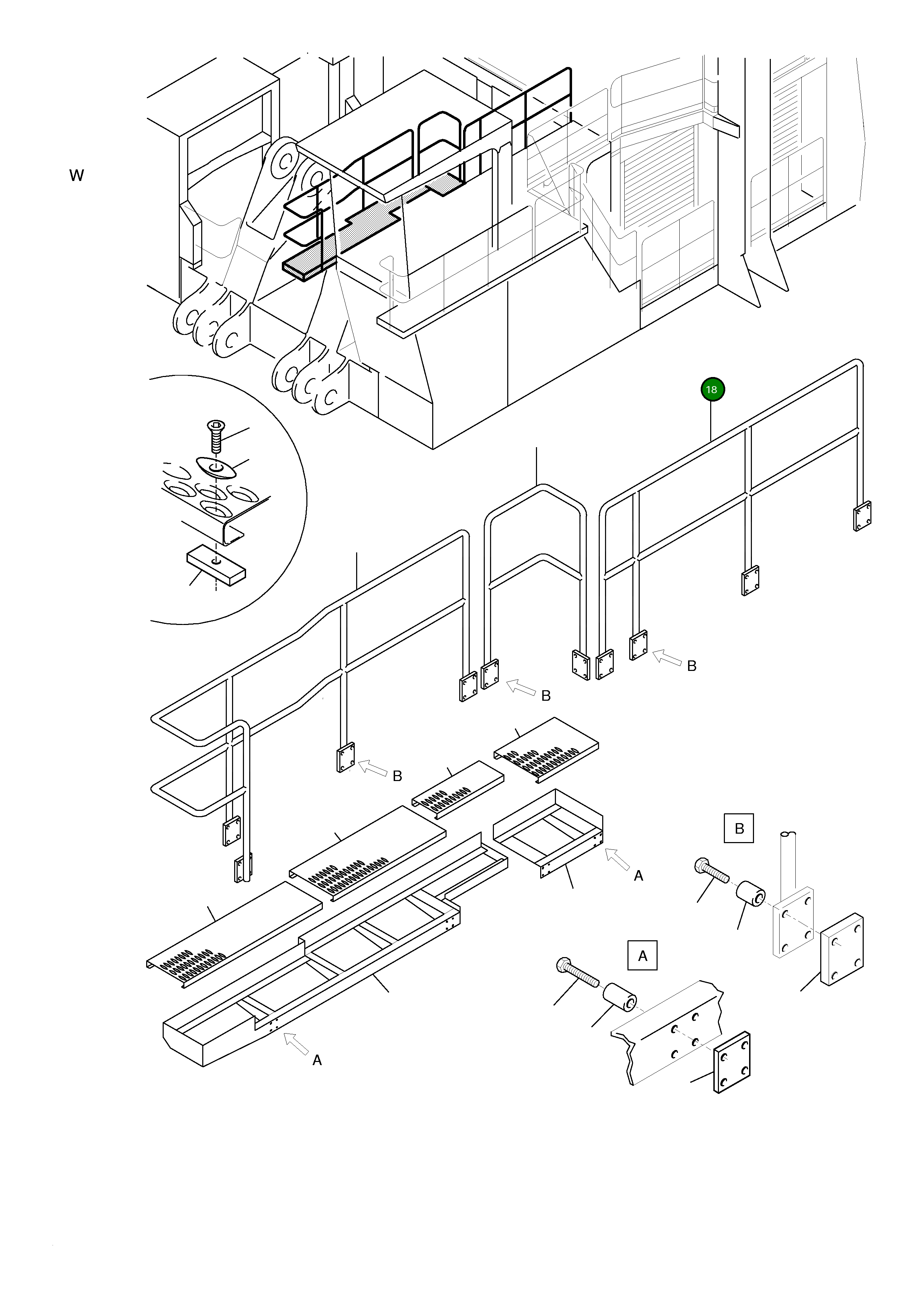 Рельс 661 660 40 Komatsu