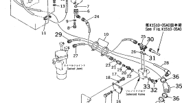 Шланг 21X-62-22840 Komatsu