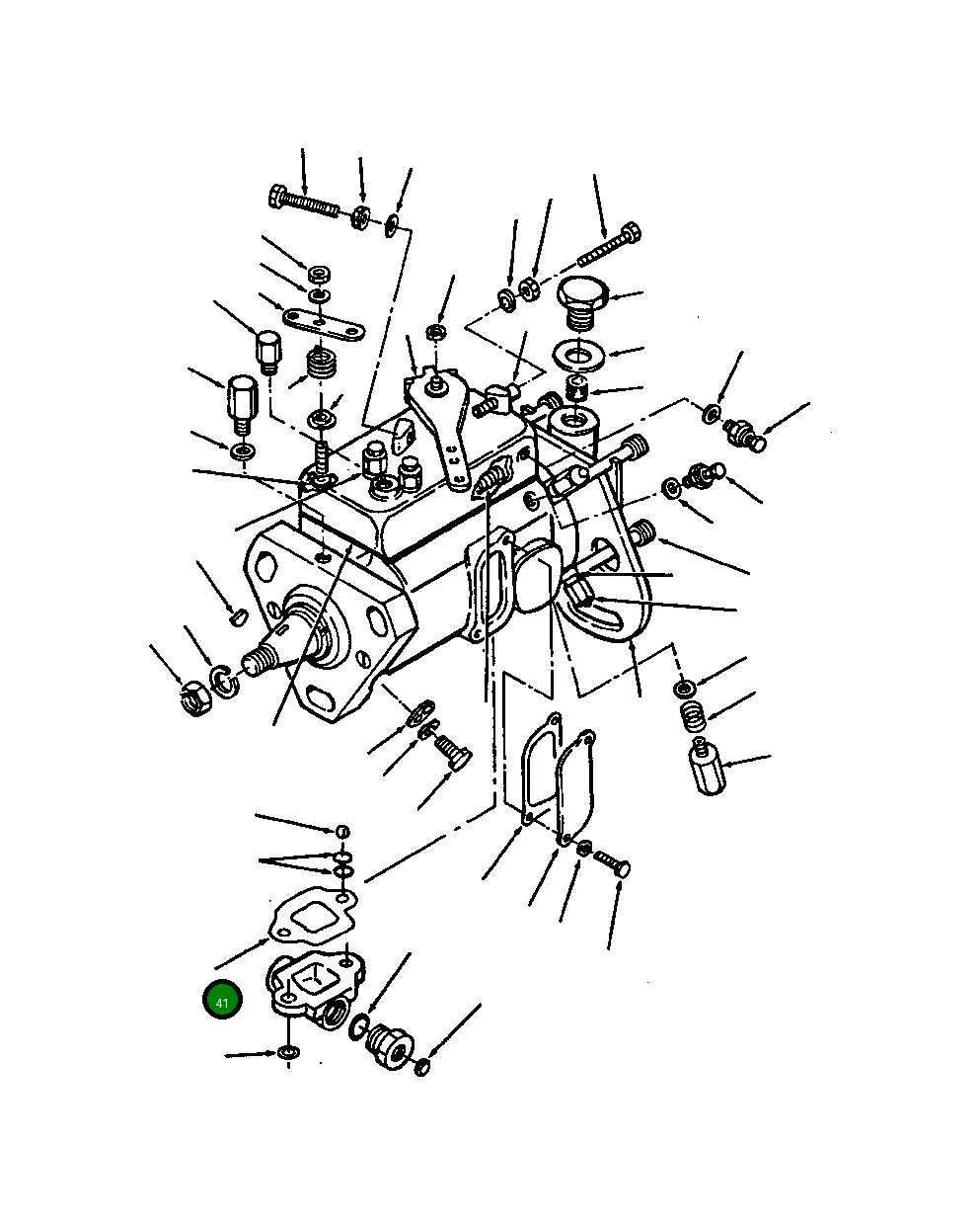 Прокладка 1240 806 H1 Komatsu