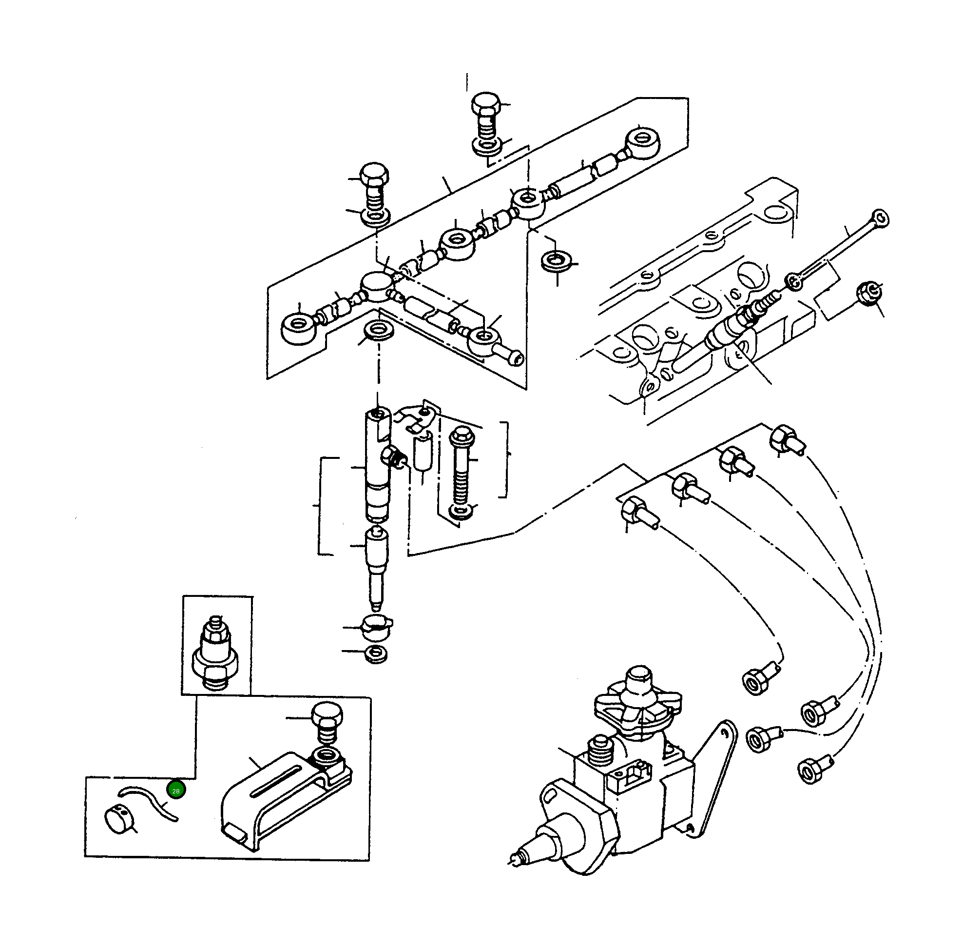 Провод 4918178M1 Komatsu
