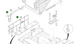 Рельс 962 046 40 Komatsu
