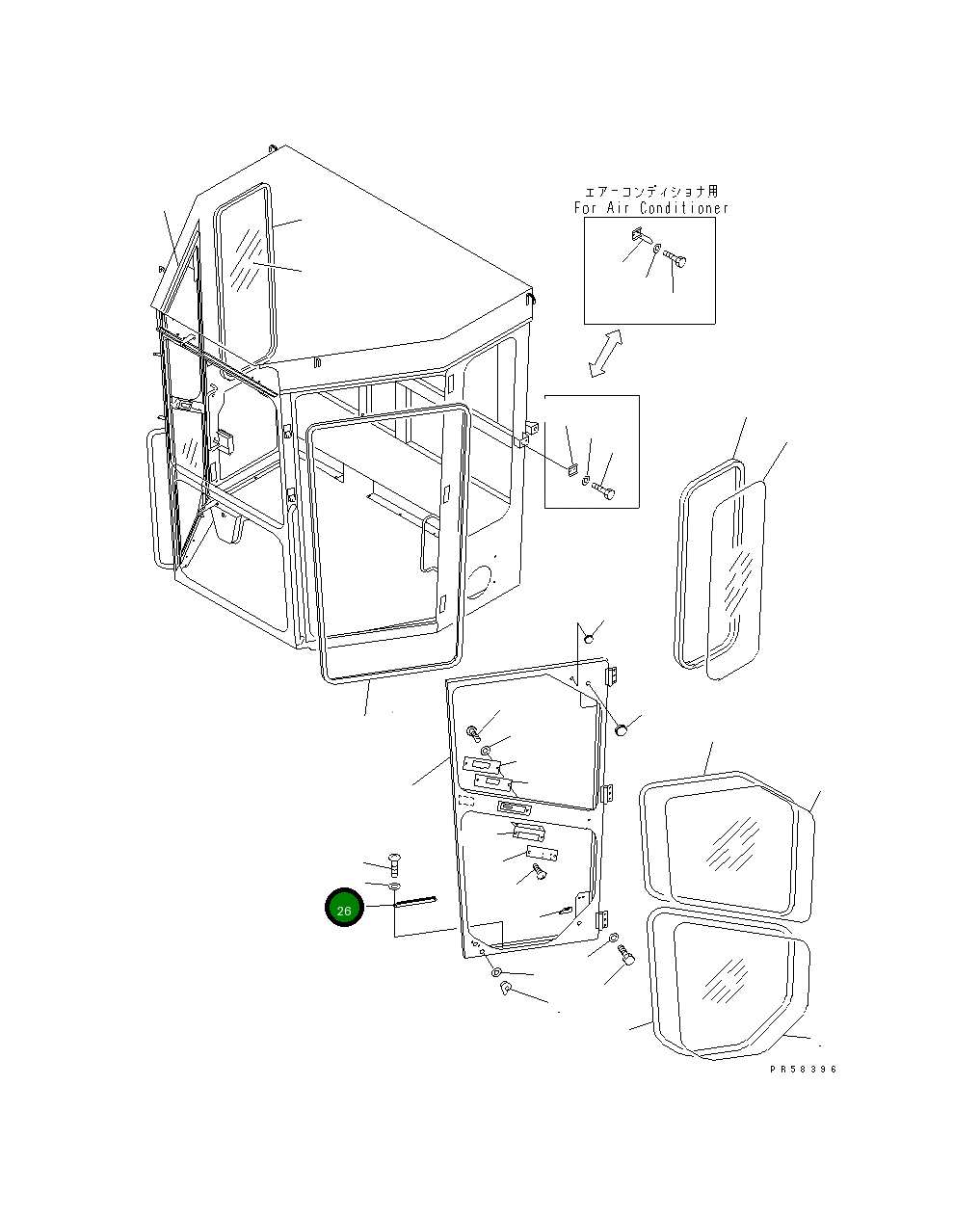 Распылитель 234-950-4230 Komatsu