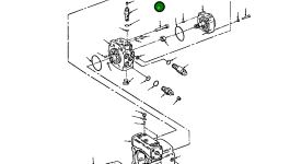 Прокладка 134 301 Komatsu