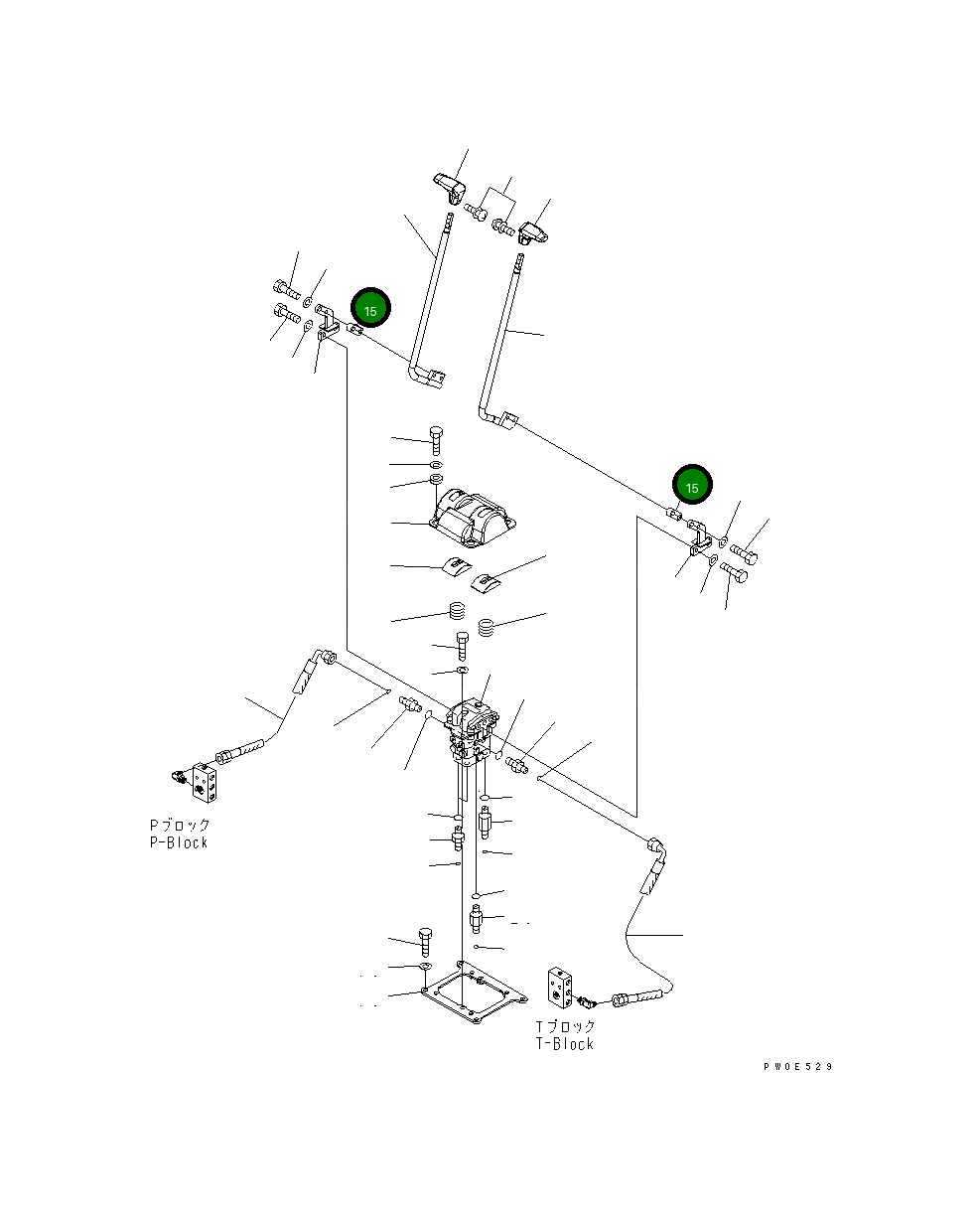 Проставка 21W-43-43210 Komatsu