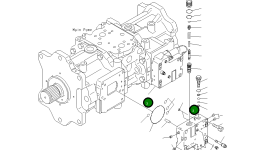 Подсборка блока, передняя 708-2K-04211 Komatsu