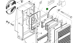 Рама 636 630 40 Komatsu
