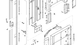 Стенка 969 505 40 Komatsu