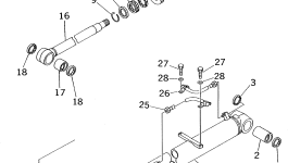 Трубка 201-63-54781 Komatsu