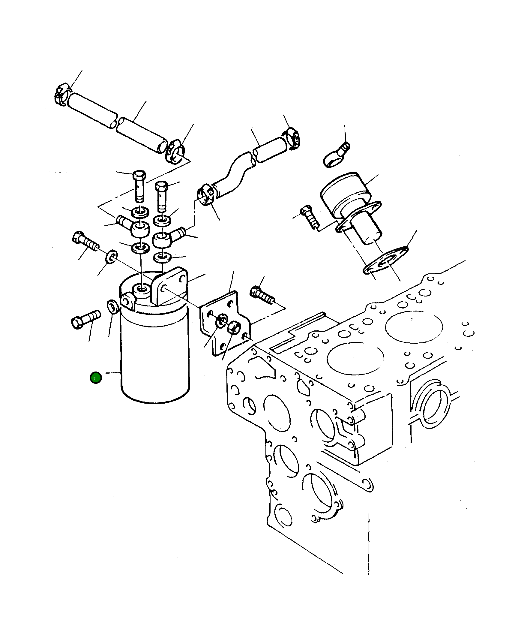 Пробка PKP000358 Komatsu