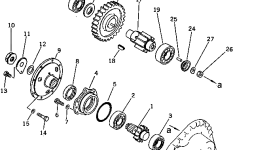 Прокладка 15B-27-11910 Komatsu