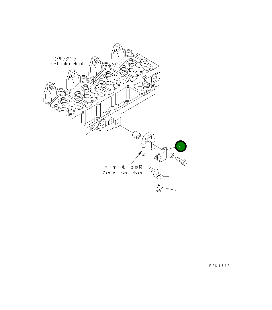 Пластина 426-01-12360 Komatsu