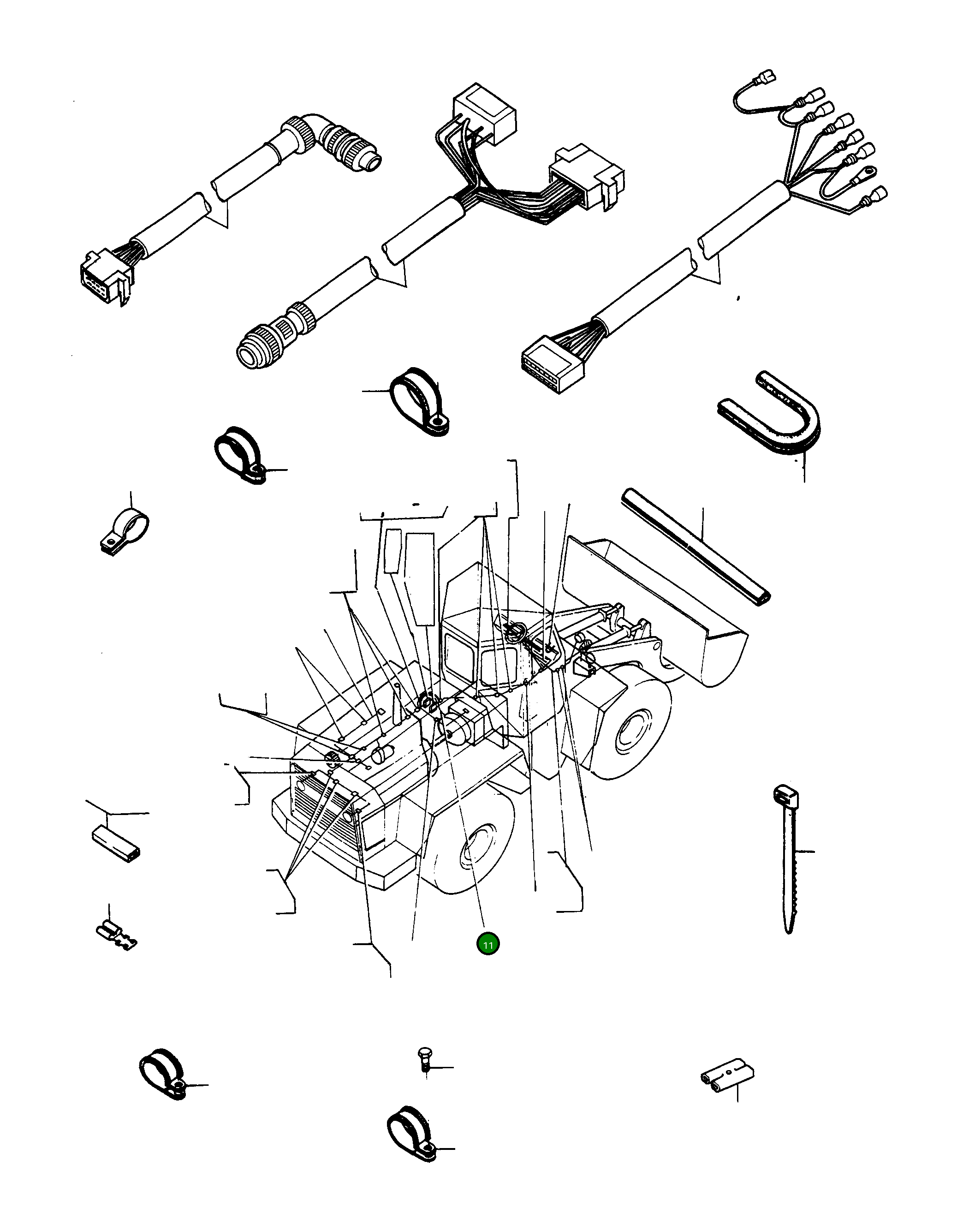 Провод 2949073M1 Komatsu