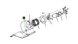 Сварная конструкция воздуходувки 1439 691 H91 Komatsu