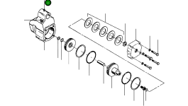 Прокладка 1433 695 H1 Komatsu