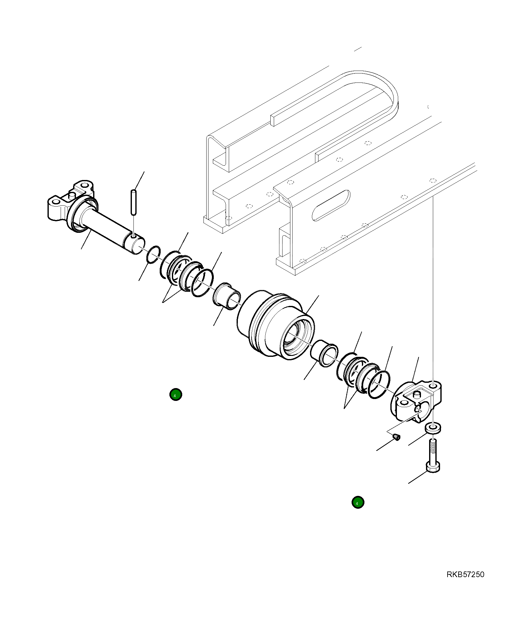 Прокладка 201-30-73410 Komatsu