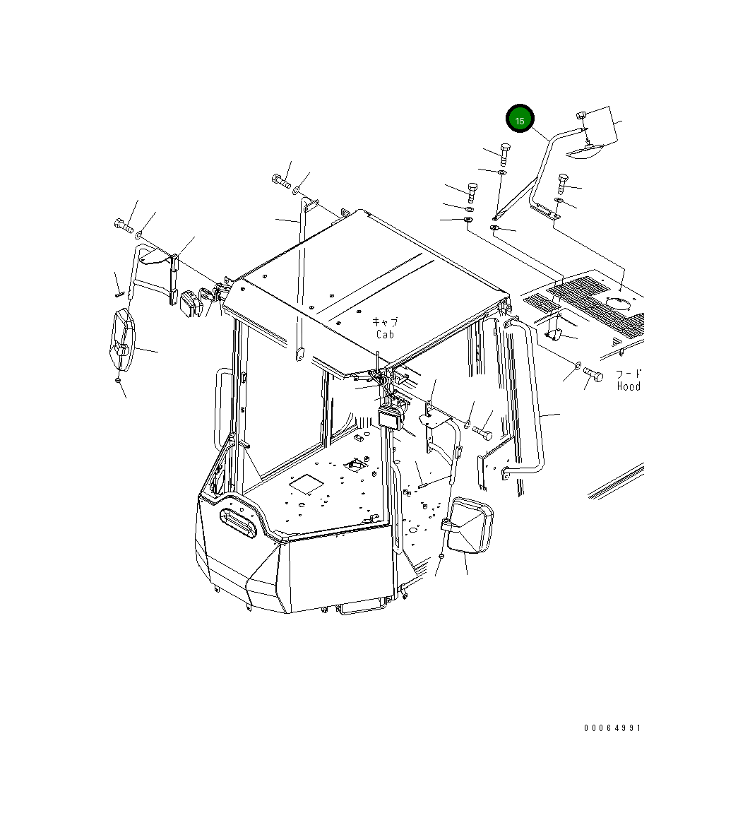 Стойка 418-976-4110 Komatsu