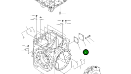Прокладка 154-22-25170 Komatsu
