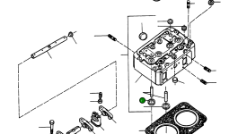 Седло клапана 2871005M1 Komatsu
