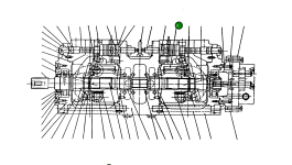 Поршень 113450A Komatsu