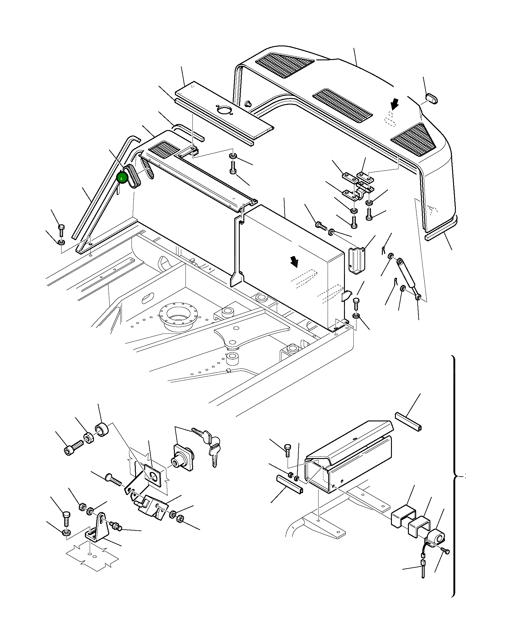 Прокладка 21D-54-11590 Komatsu