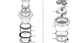 Солнечная шестерня 843200414 Komatsu
