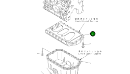 Проставка 454-751 Komatsu