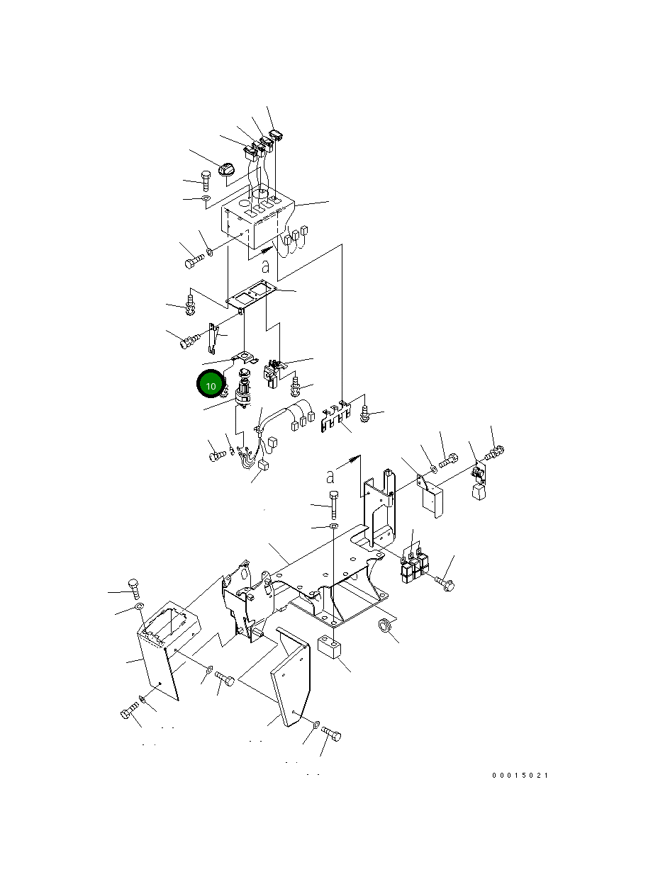 Пластина 22U-06-22480 Komatsu