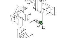 Пластина 419-54-B5350 Komatsu