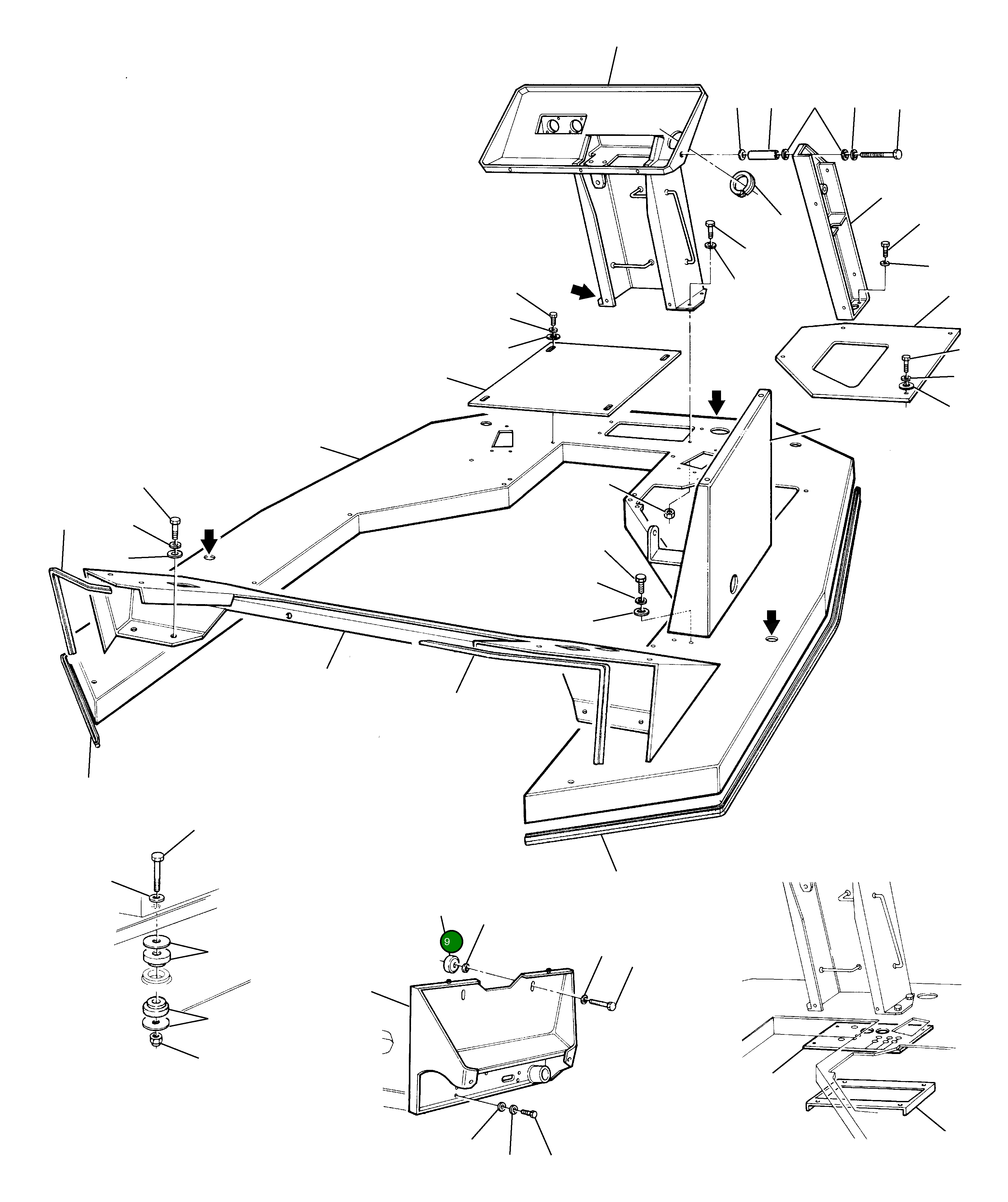 Проставка 360705695 Komatsu