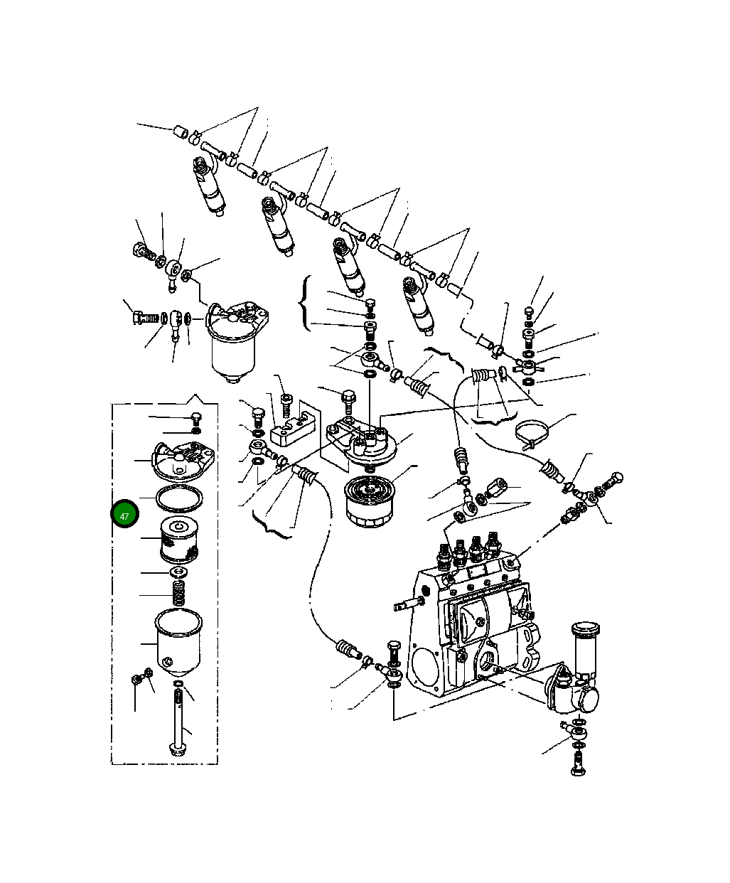 Прокладка YMX0582810173 Komatsu
