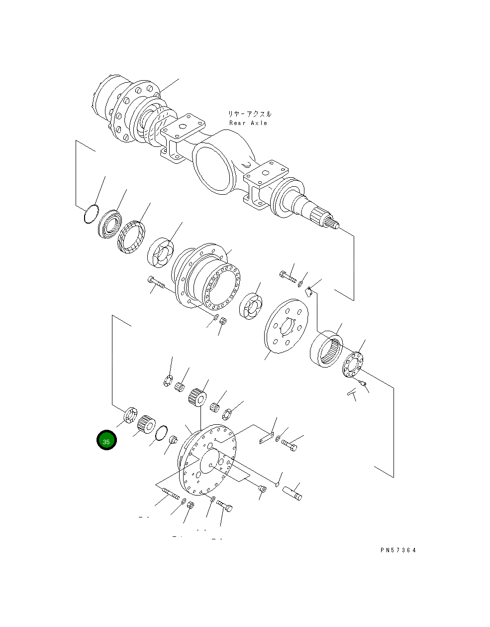 Проставка 273-24-11540 Komatsu