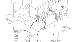 Рельс 934 844 40 Komatsu