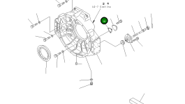 Прокладка 6165-21-4741 Komatsu