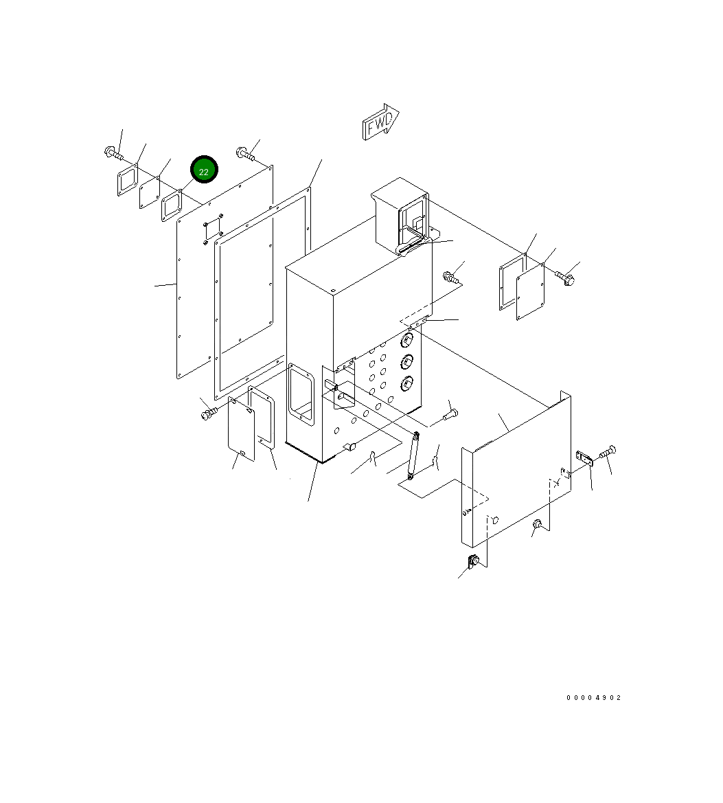 Прокладка 8230-06-1320 Komatsu