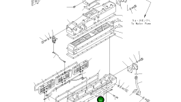 Провод 6138-61-4250 Komatsu