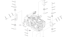 Проставка 4A1-01-21780 Komatsu