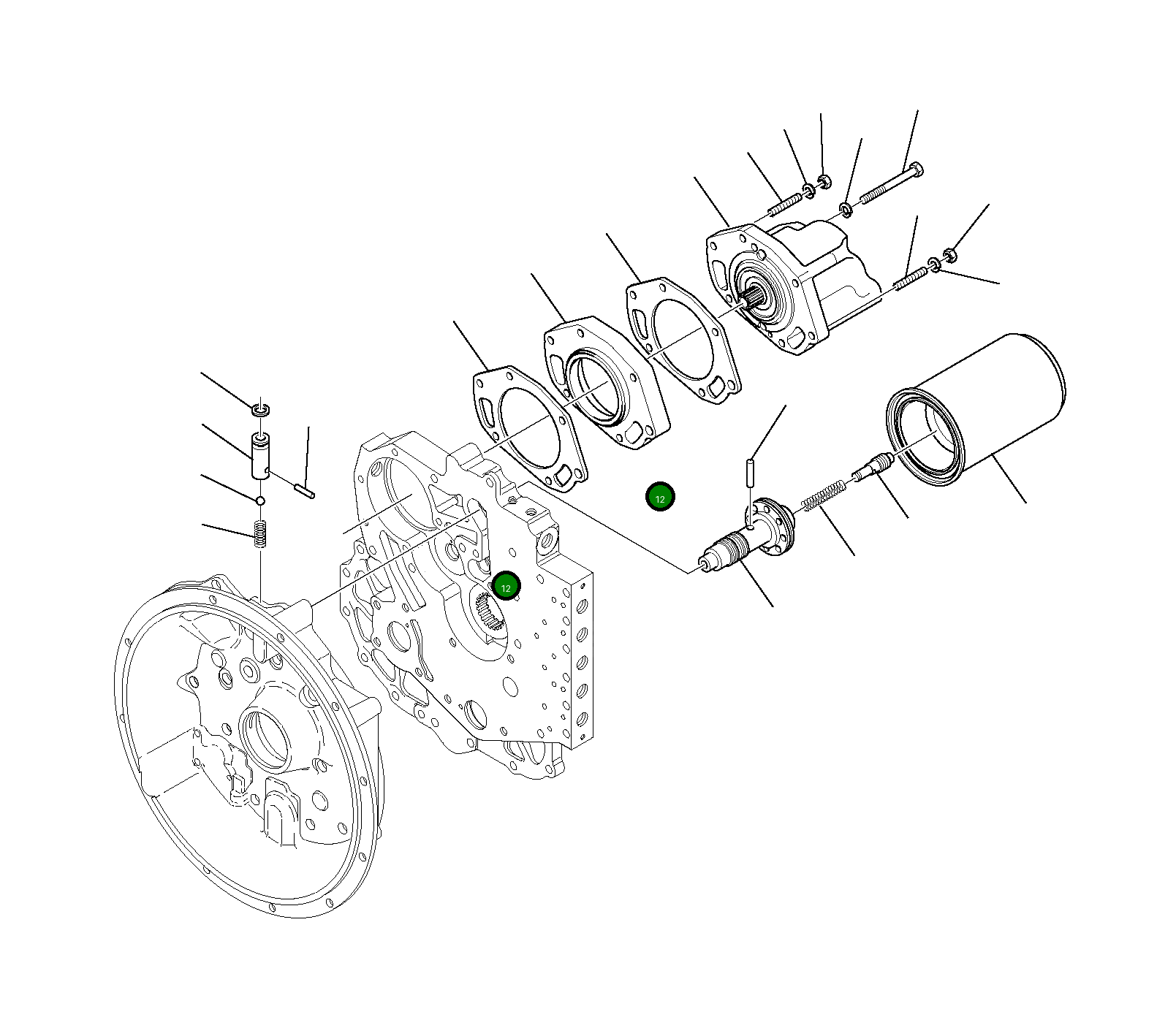 Прокладка CK0246511 Komatsu