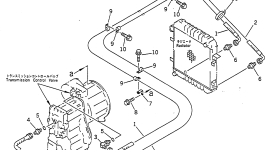 Шланг 42A-16-11151 Komatsu
