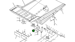 Регулировочная прокладка 561-83-69560 Komatsu