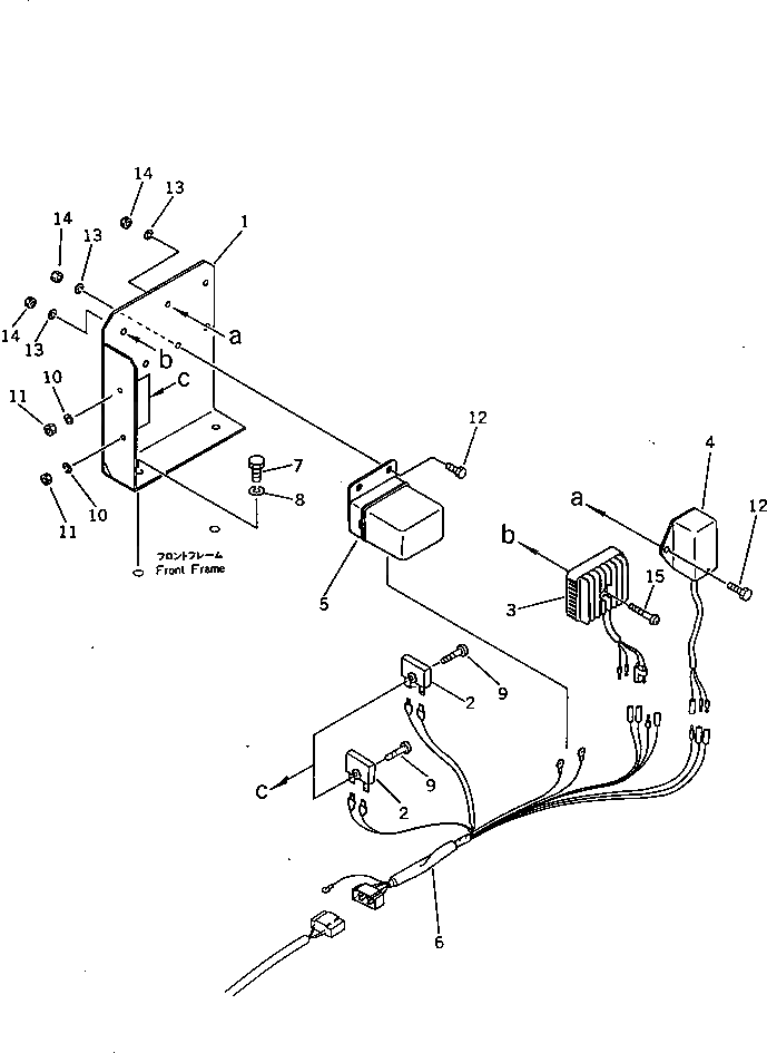Реле 2691-2-16840 Komatsu